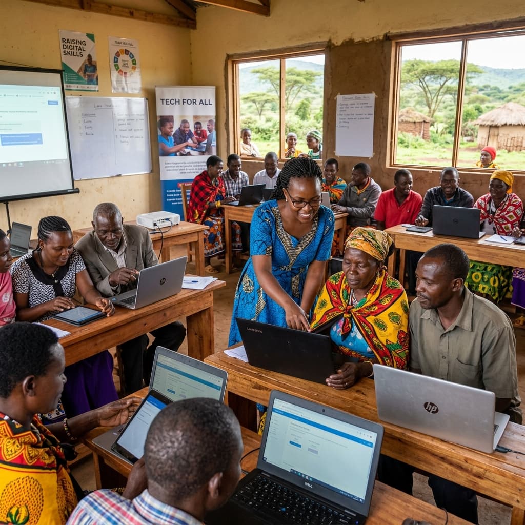 Rusinga Digital Empowerment Initiative (RDEI) — Yagwa Tech portfolio project